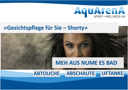 Bild von Klassische Gesichtspflege "Shorty"